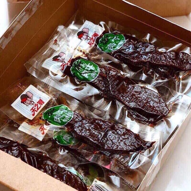 10 GÓI MÔNG BÒ KHÔ CAY GÂY NGHIỆN