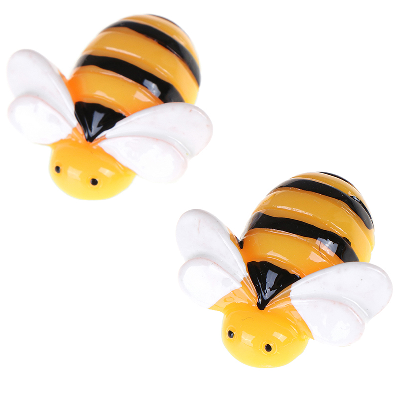 Set 10 phụ kiện hình con ong bằng nhựa trang trí tiểu cảnh