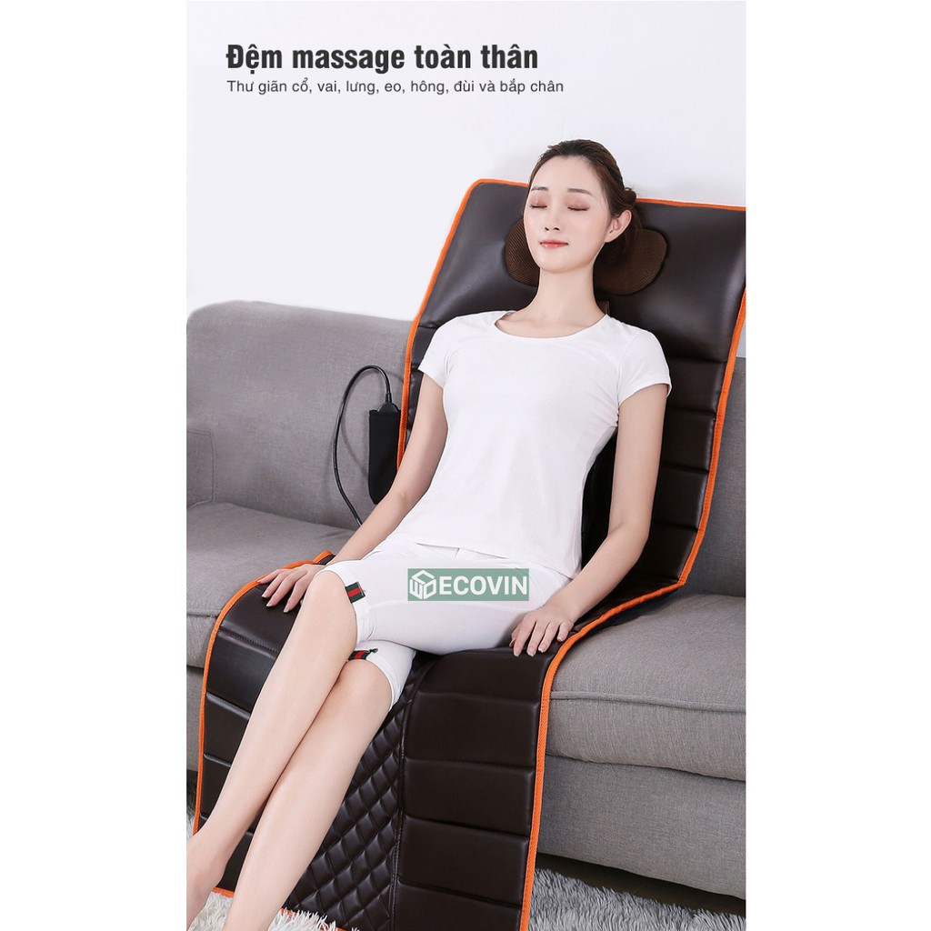 [Cam Kết Chính Hãng] Nệm Massage Toàn Thân, Đệm Mát Xa Trị Liệu Tại Nhà OSAKA [Miễn Phí Ship]