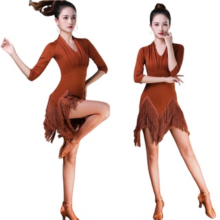 Đầm khiêu vũ bơ đầm khiêu vũ thun co giãn vl424n