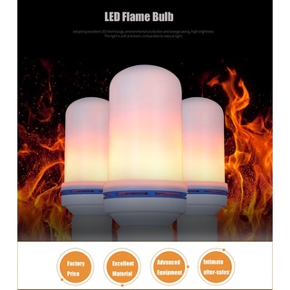 Bóng Đèn LED E27 Tạo Hiệu Ứng Ngọn Lửa 6W 85V-265V