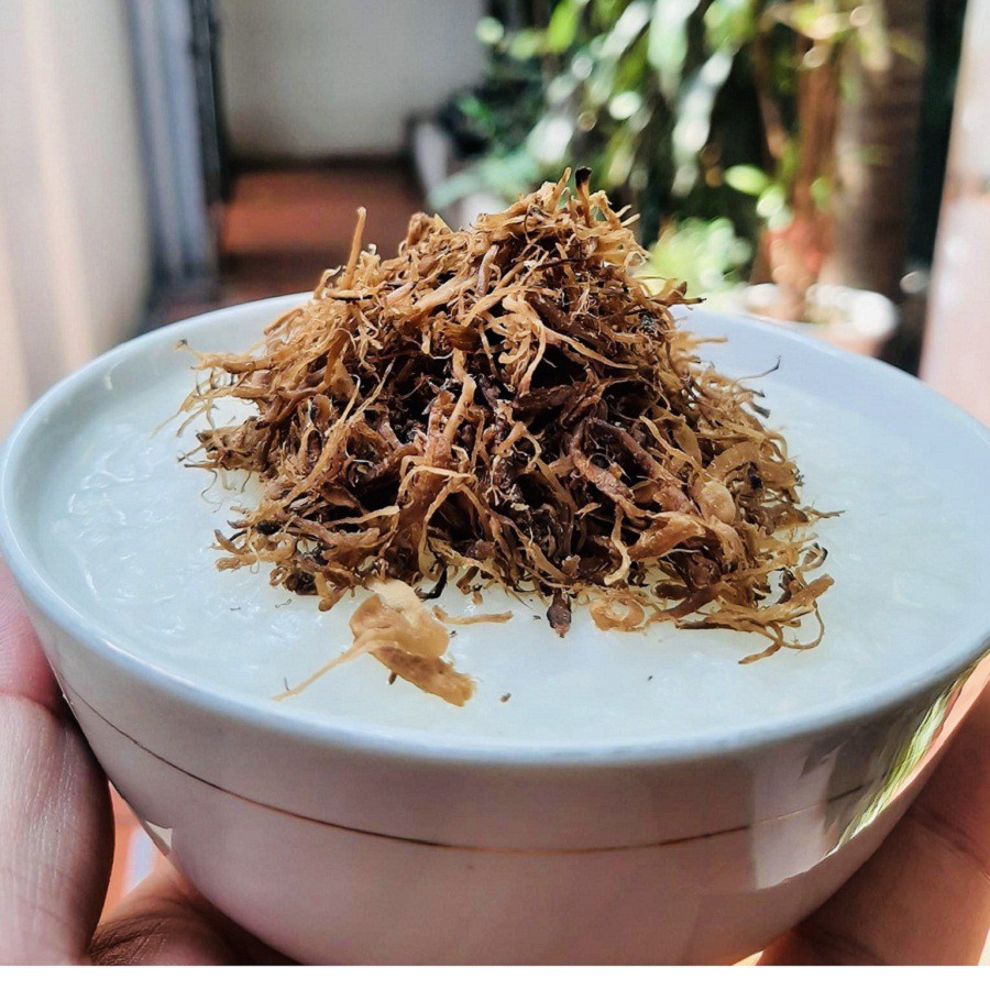 [ Sạch 100% ] Ruốc nấm hương (chà bông nấm) - Ruốc nấm chay Minh Tâm
