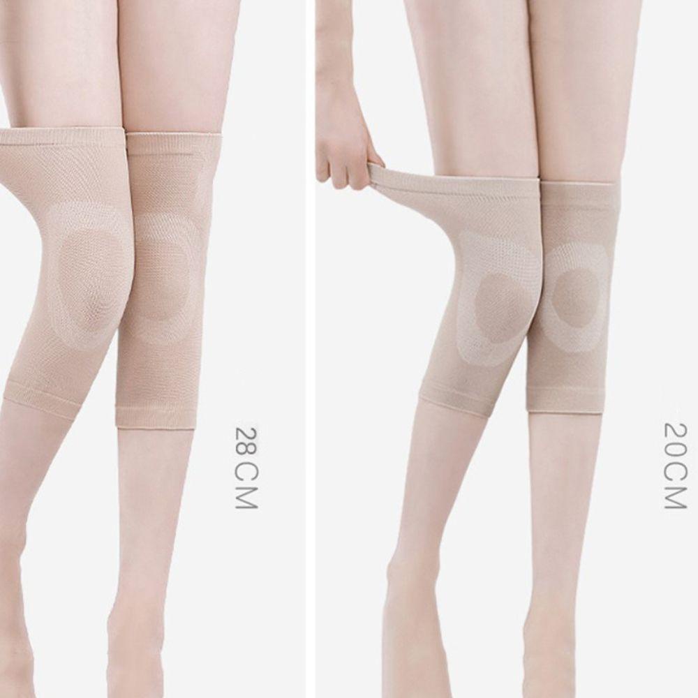 1 Cặp Đệm Bảo Vệ Đầu Gối Bằng Nylon Co Giãn Tốt Tiện Dụng Khi Chơi Thể Thao / Tennis