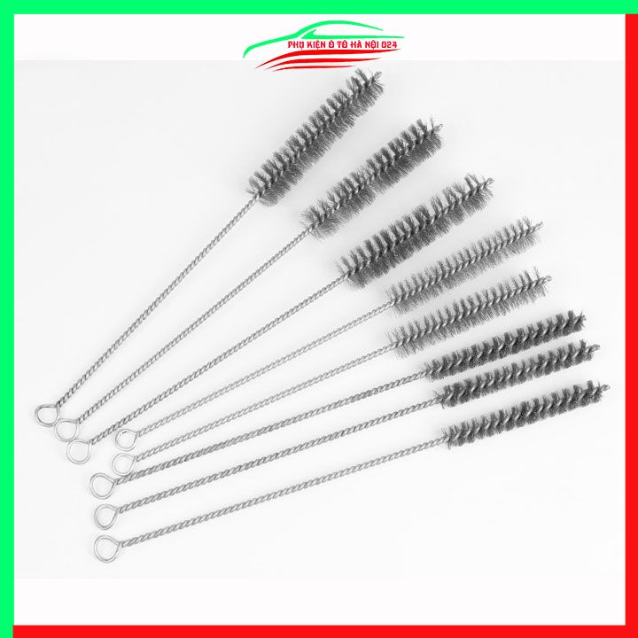 Chổi đánh gỉ sợi thép xoắn tròn đường kính tùy chọn từ 8mm-50mm
