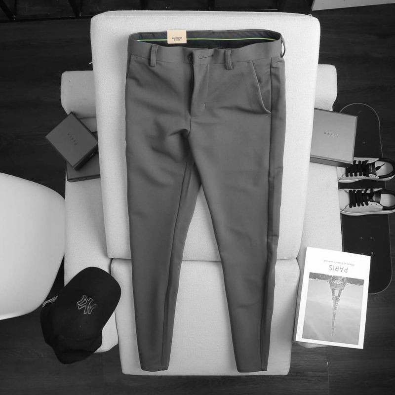 Quần Âu Nam dài Body co giãn xịn, chuẩn fom phong cách thời trang mới