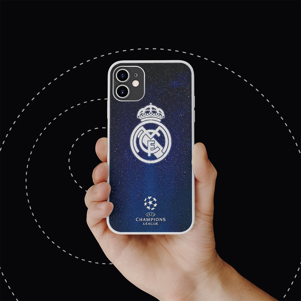 Ốp điện thoại dẻo LOGO real madrid 33 cho iphone 6 - iphone 13 RMR20210087