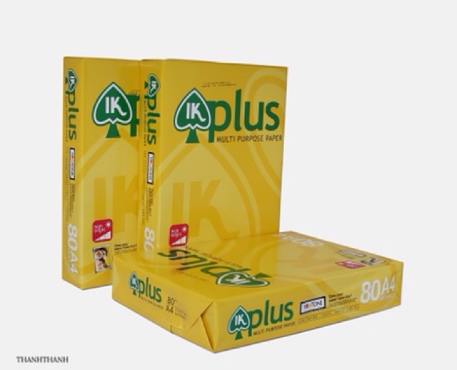 Giấy A4 IK Plus 80 gsm