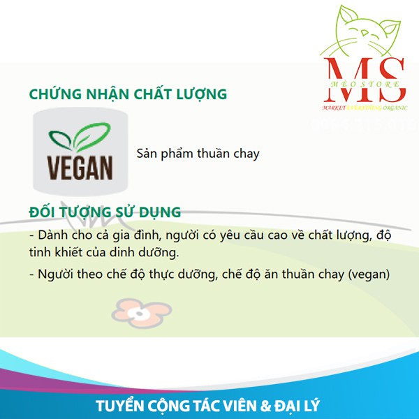 [Sản phẩm hữu cơ] Sữa thực vật hữu cơ - bột ngũ cốc hữu cơ từ mầm gạo lứt - 24 Grain/24 loại hạt vị chocolate hộp 700g