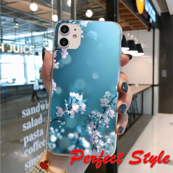 Ốp silicon in UV - Hoa iphone 5 - 5s 6 6plus 7 8 7P 8P x - xs xr xs max 11 iphone 11 pro max iphone 12 12 pro max