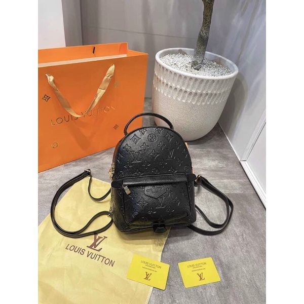 Balo thời trang lv dập chữ trìm