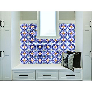 Decal dán tường LUVINA trang trí nội thất nhà ở, cơ quan, công sở, cửa hàng- decal gạch bông mã fx716