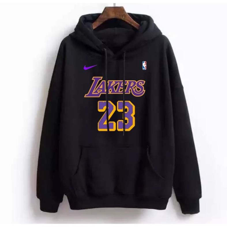 Áo Lakers James 23 NBA Hoodie jacket for ADULT/KIDS/PLUSSIZE