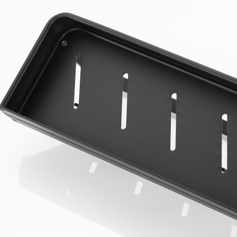 Giá Đỡ Đồ Dùng Nhà Tắm / Dầu Gội Gắn Tường Kèm Móc Treo Khăn Tiện Dụng