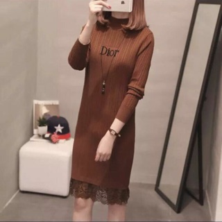 Váy len QC hàng cao cấp
