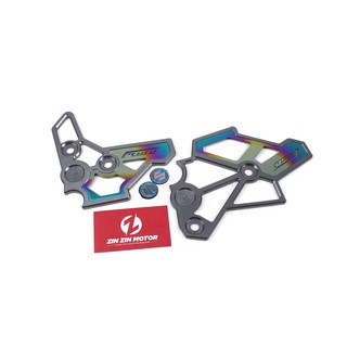 Nẹp sườn cnc titan - satria fi, raider fi - zin zin motor