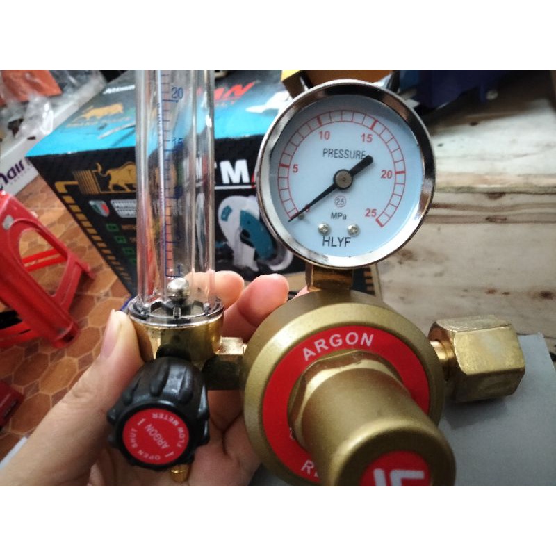 Đồng Hồ Khí Agron ren trong Weldcom chính hãng
