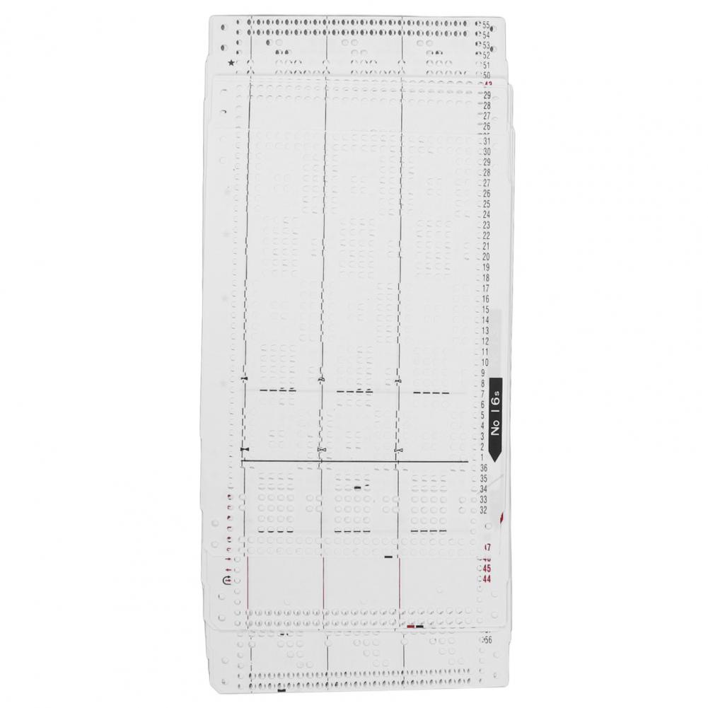 Iuxishop Knitting Machine Flower Punch Card No. 1‑20 Punching Accuracy Soft Durable