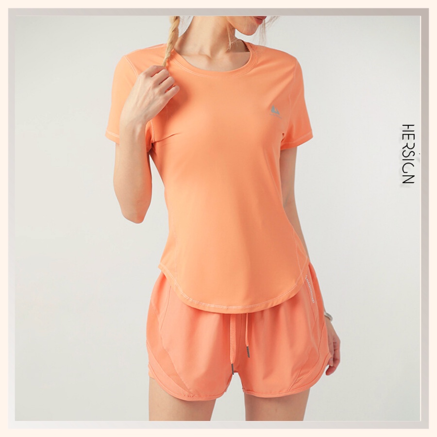 Bộ đồ tập gym Set đồ thể thao nữ Chạy bộ Cầu lông Tennis HERSIGN-SET66