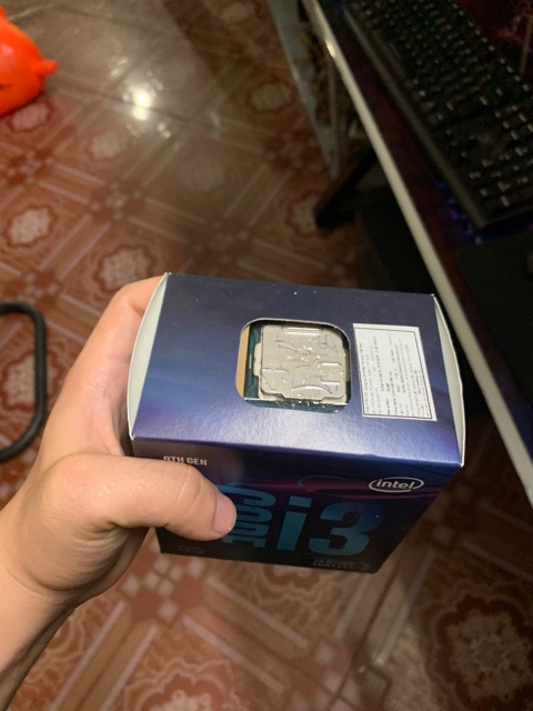 CPU chip core i3 9100f new box