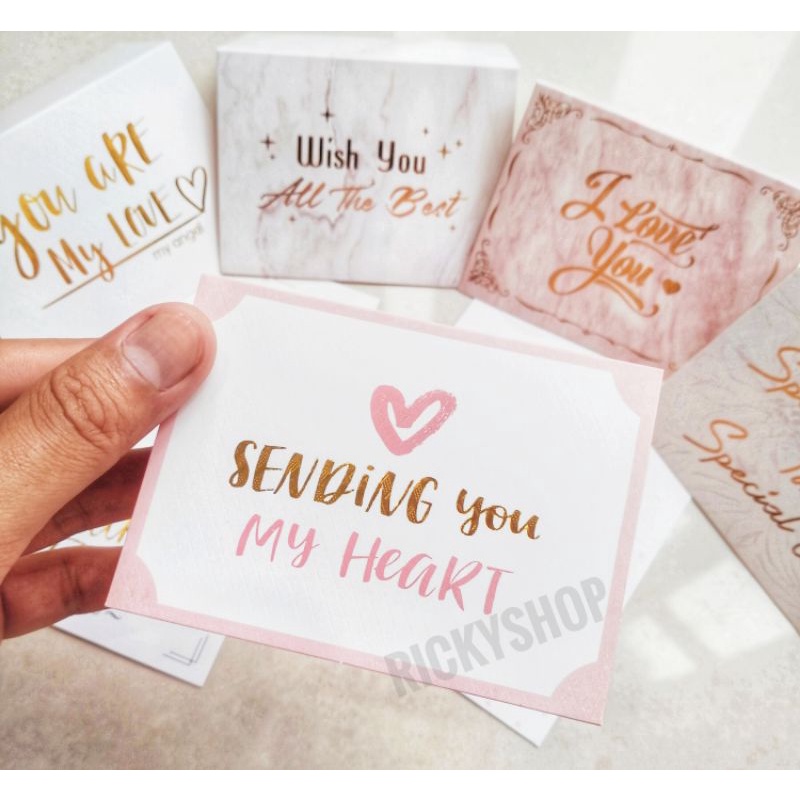 Thiệp Đính Kèm Quà Tặng Chúc Mừng Sinh Nhật Happy Birthday Nhiều Mẫu Phong Cách Đơn Giản Sang Trọng