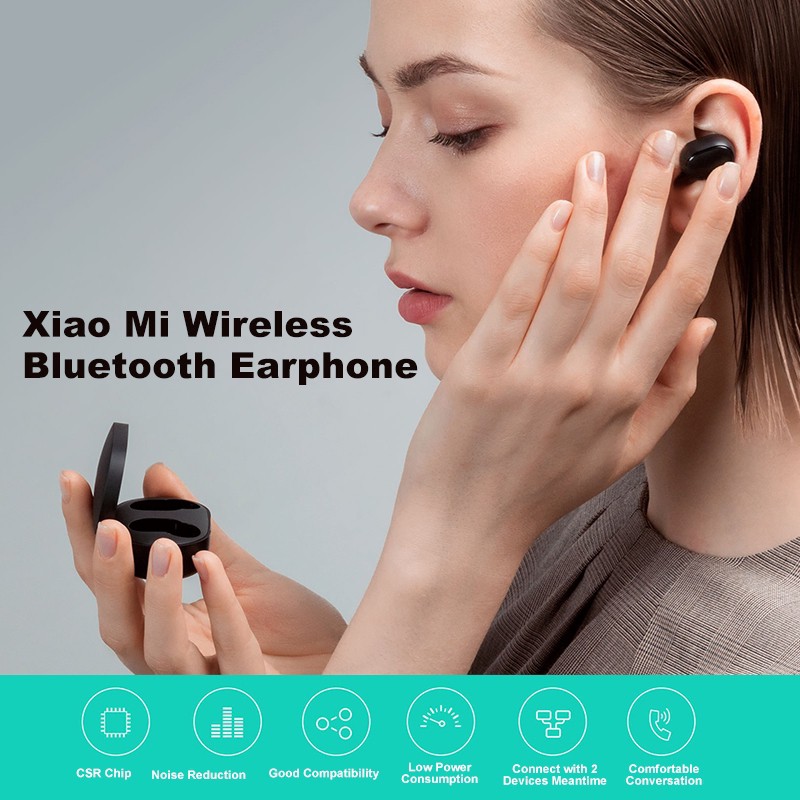 Original Xiaomi redmi Airdots TWS không dây Bluetooth Tai nghe Tai nghe