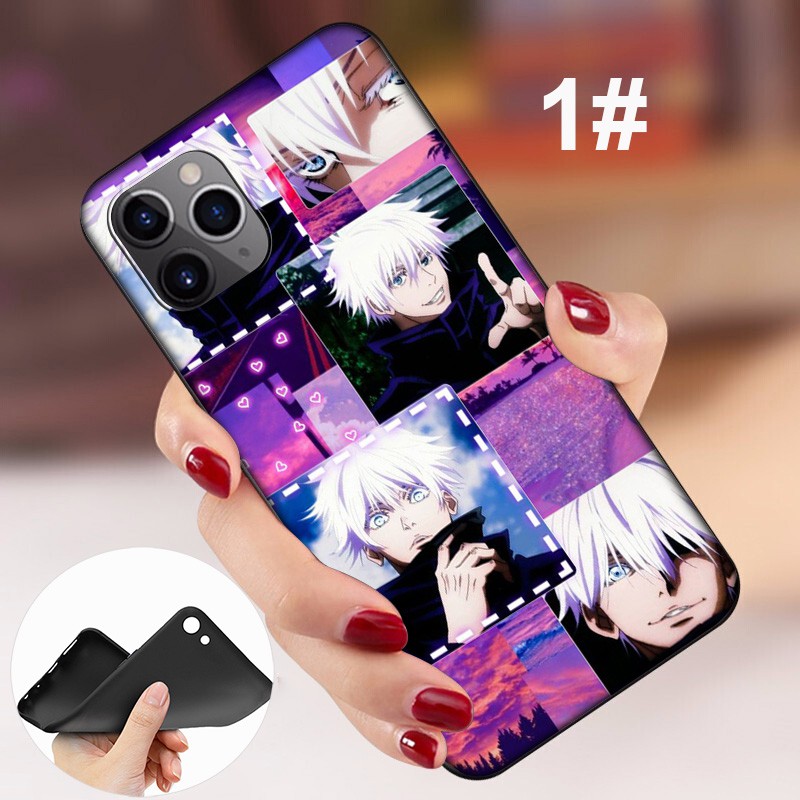Iphone Ốp Điện Thoại tpu Dẻo Họa Tiết Julisen satoru gojo Cho Iphonex xs max xr 6 6s 7 8 plus 5 5s se 2020 6 + 6s + 7 + 8 +