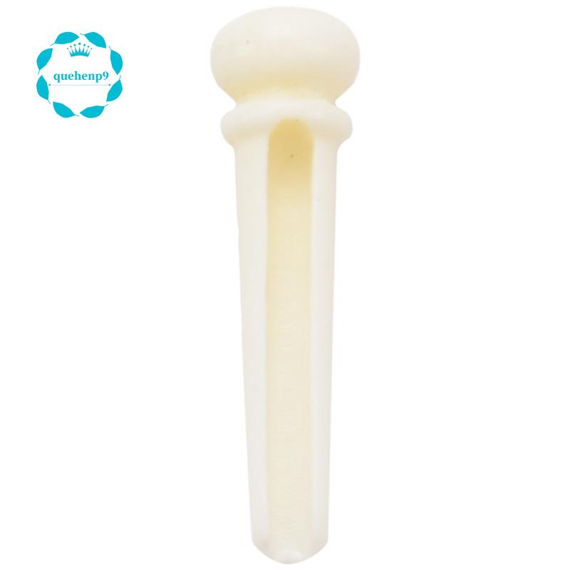 Set 6 chốt đàn guitar bằng xương đàn kèm vỏ ngọc trai