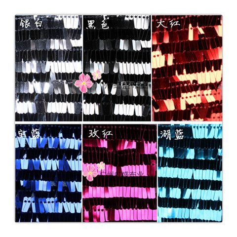 Vải Sequin Hình Chữ Nhật Dùng Để Biểu Diễn Hóa Trang