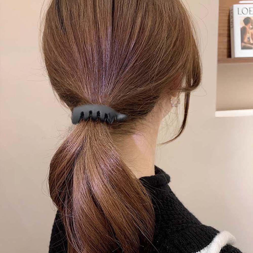 Kẹp Tóc Dạng Dọc Màu Sắc Thanh Lịch Phong Cách Vintage