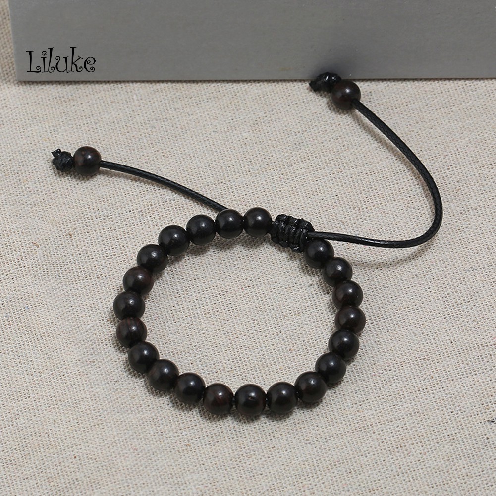 Vòng Tay Chuỗi Hạt Gỗ Handmade Unisex