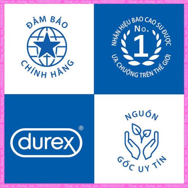 Bao cao su Durex Invisible Extra Thin Extra Sensitive 10 bao hàng mẫu mới