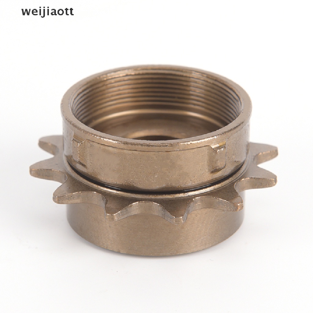 weijiaott 12T Teeth Single Speed Freewheel Sprocket Gear Bicycle Accessories Freewheel WT