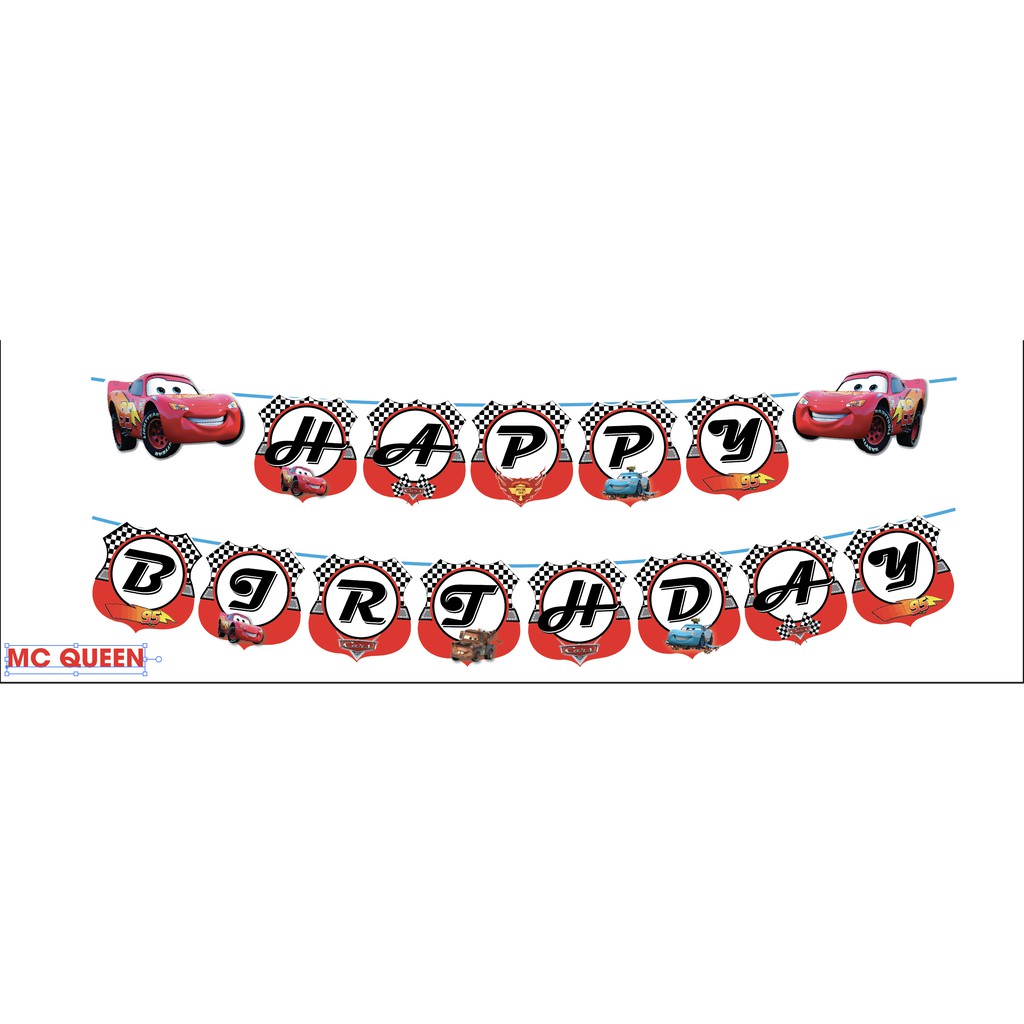 Dây Happy Birthday chủ đề MC Queen