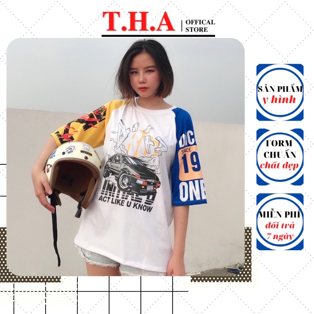 ✨Áo Thun Tay Lỡ✨ Áo Thun Thời Trang Unisex Tay Lỡ Form Rộng 75Kg - 85kg - Áo Thun Freesize✨THA Store