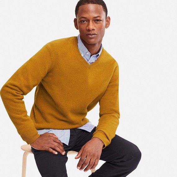 Áo len lông cừu nam