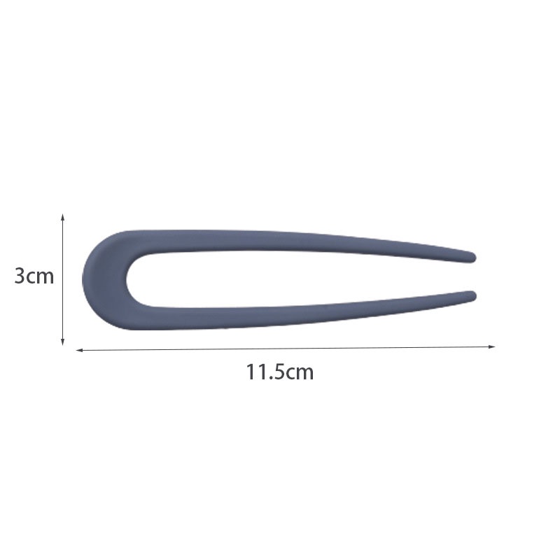 Trâm Cài Tóc Chữ U Màu Sắc Ngọt Ngào Thời Trang