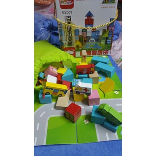 Mô hình thành phố bằng gỗ