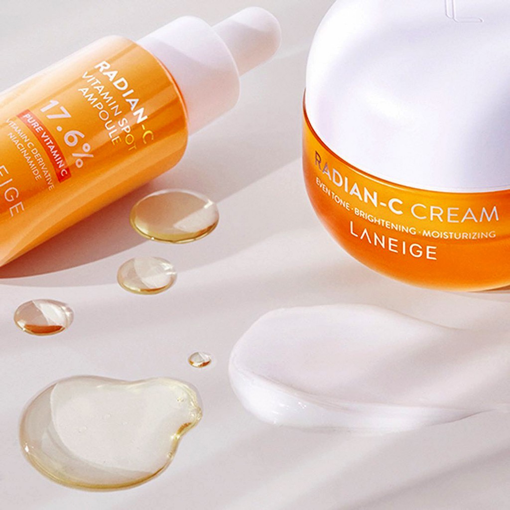 Tinh Chất Laneige Radian-C Spot Ampoule Chứa Vitamin C 10g sáng da, mờ thâm nám