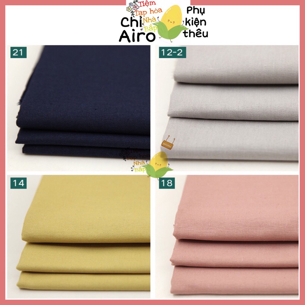 Vải Linen bột hàng siêu cấp