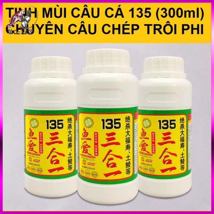 🟢 Tinh Mùi Câu Cá, Tinh Mùi Câu Cá Chép 135 300ml Siêu Nhậy