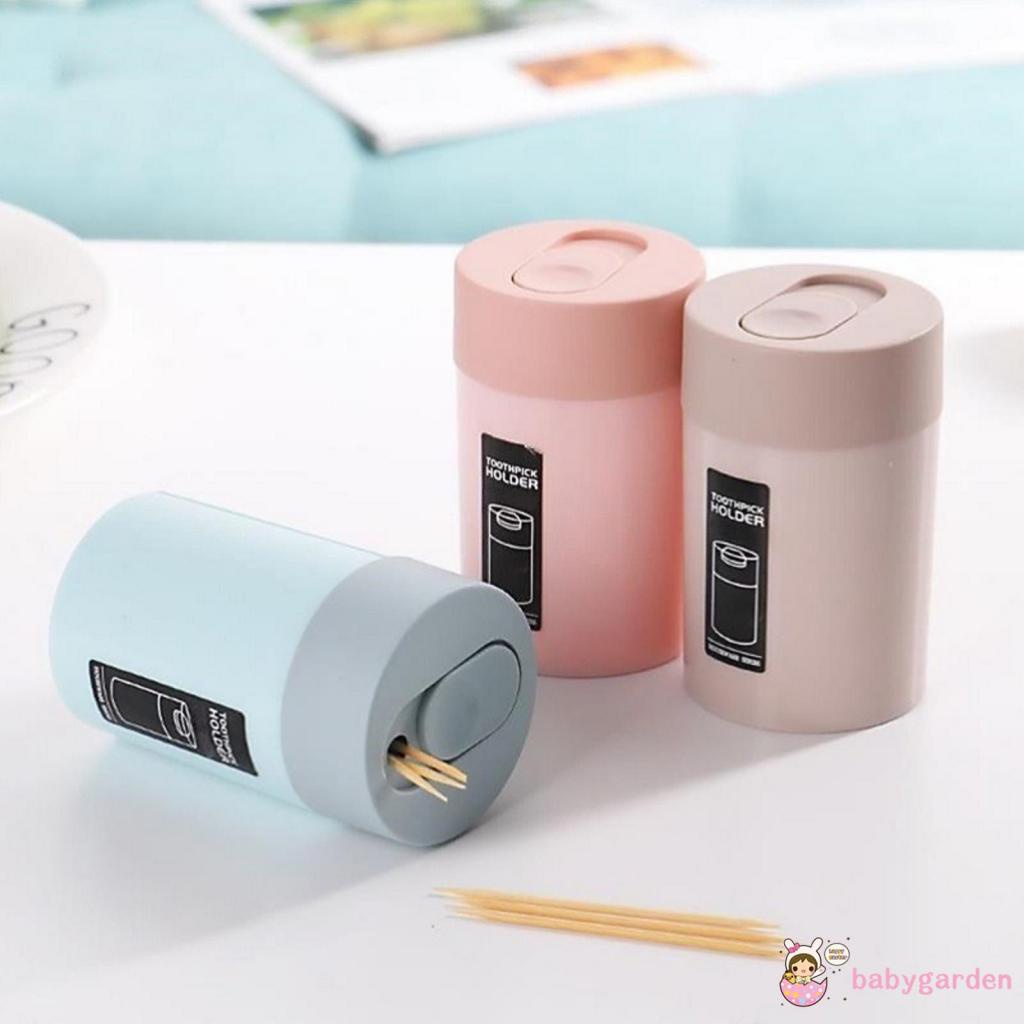 Hũ đựng tăm xỉa răng bằng nhựa cao cấp tiện dụng cho nhà hàng/ khách sạn