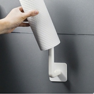(Bán Buôn Sỉ) Móc Treo Khăn Giấy Dán Tường Đa Năng T2