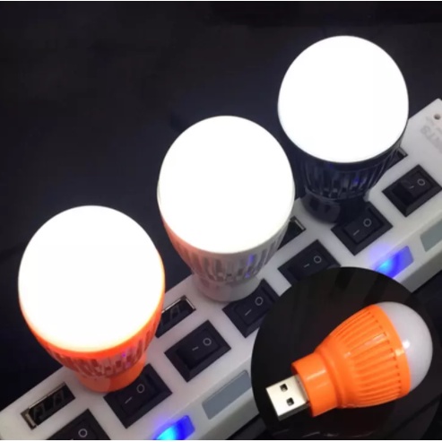 Đèn LED đọc sách hình quả trứng nhỏ cổng sạc usb gắn máy tính / laptop độc đáo