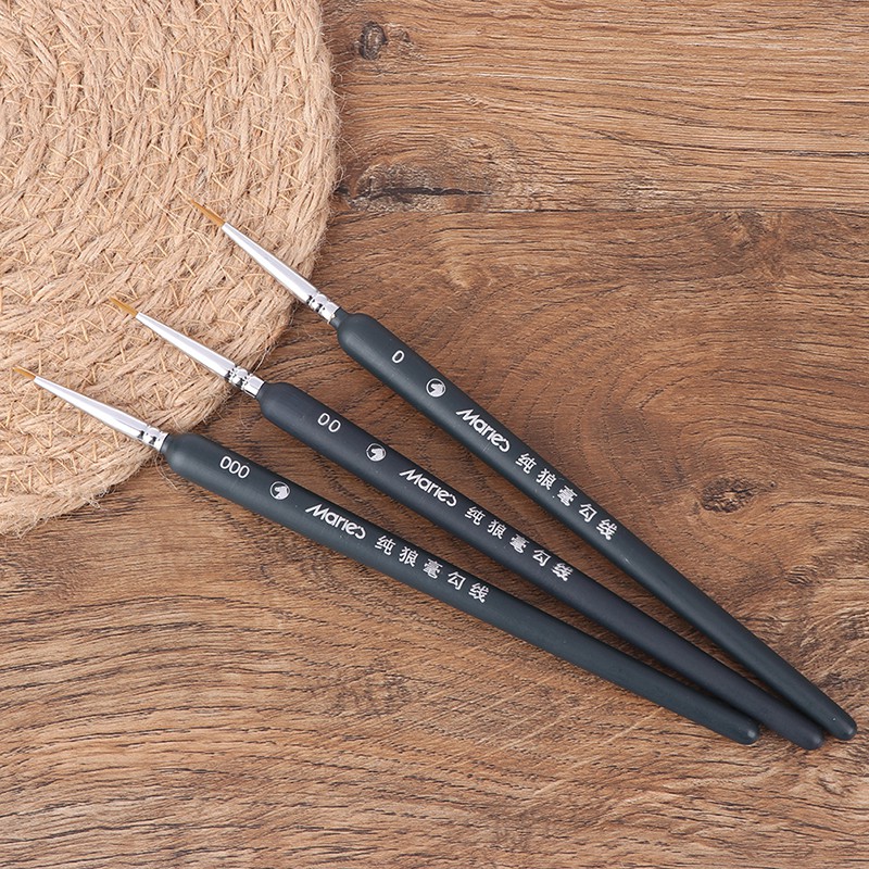 Set 3 Cọ Vẽ Nghệ Thuật Chuyên Nghiệp