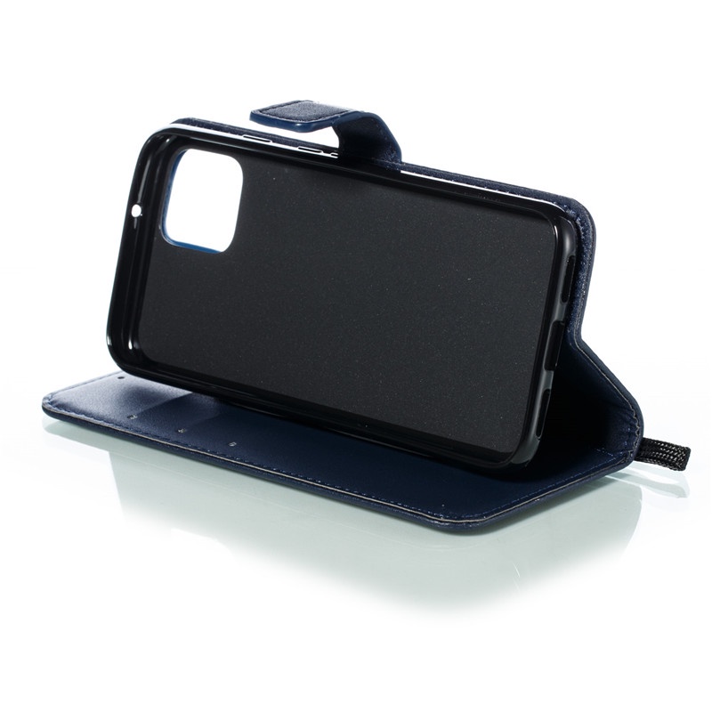 Ốp lưng da nắp gập thời trang có ngăn ví đựng thẻ tín dụng cho LG Pixel 2 4 XL