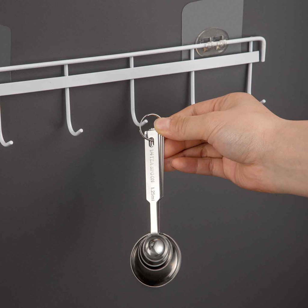 Bộ 4 cái muỗng nấu ăn Shepherd bằng thép không gỉ tháo được