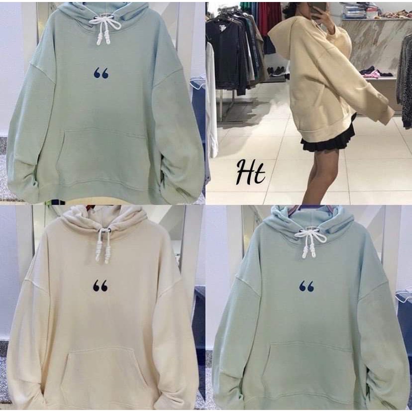 Áo hoodie 3D ngoặc kép HTH1220