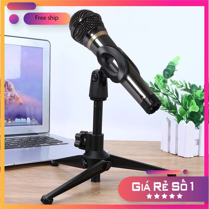 Chân Mic Để Bàn - Giá Đỡ Mic ⚡ FREESHIP ⚡ Chuyên Dùng Cho Hát Livestream Karaoke, Hội Trường, Hội Nghị