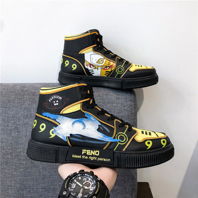 Naruto Fashionable Men's Sports Shoes