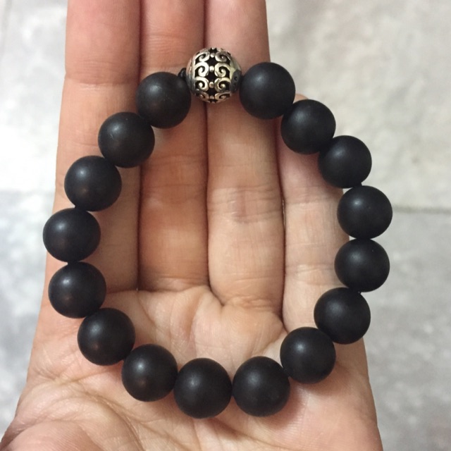 Vòng tay đá Obsidian